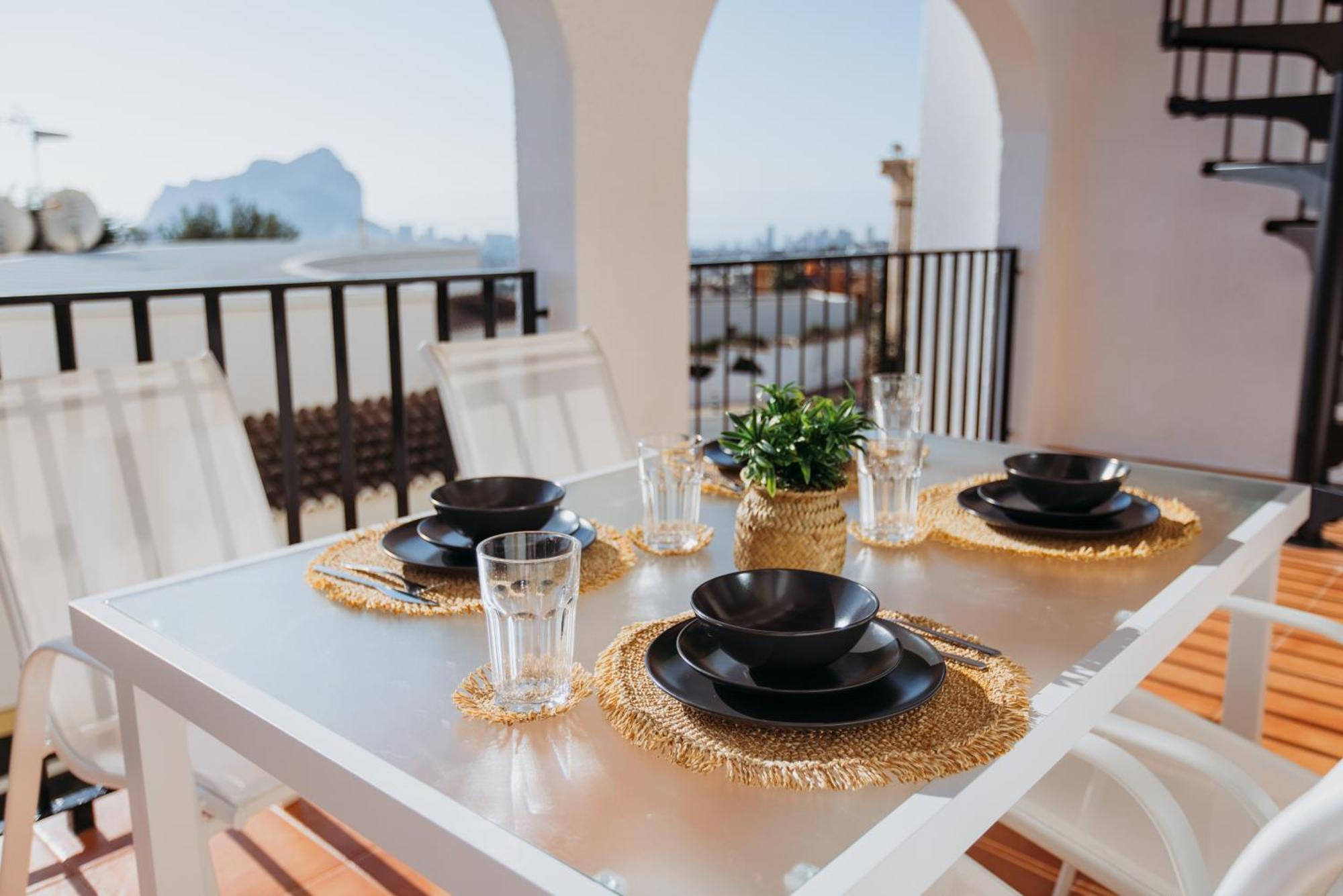 Casa Sunrise - Costa Blanca House With Rooftop, Swimming Pools And Panoramic Sea And Calpe Views Luaran gambar
