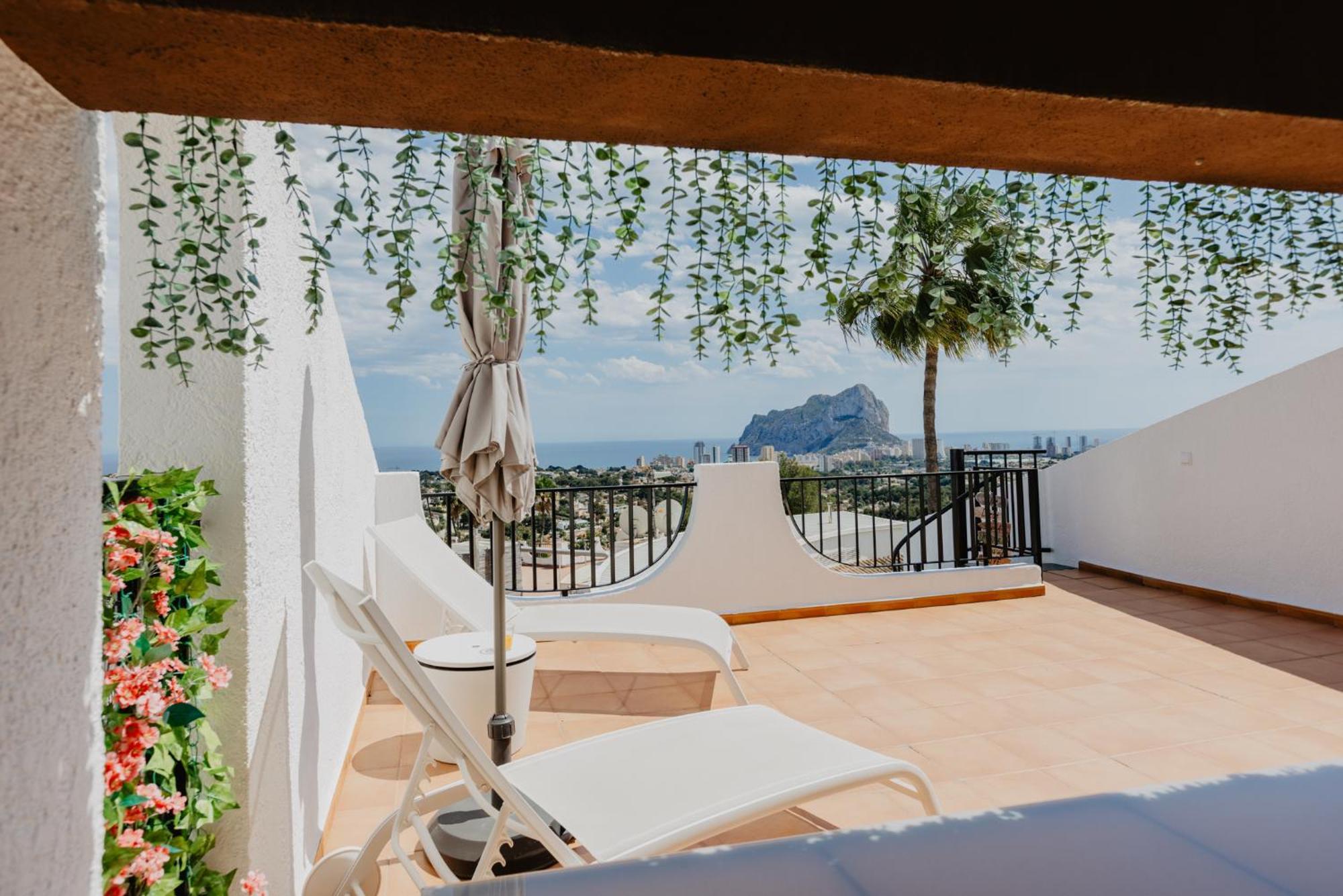 Casa Sunrise - Costa Blanca House With Rooftop, Swimming Pools And Panoramic Sea And Calpe Views Luaran gambar