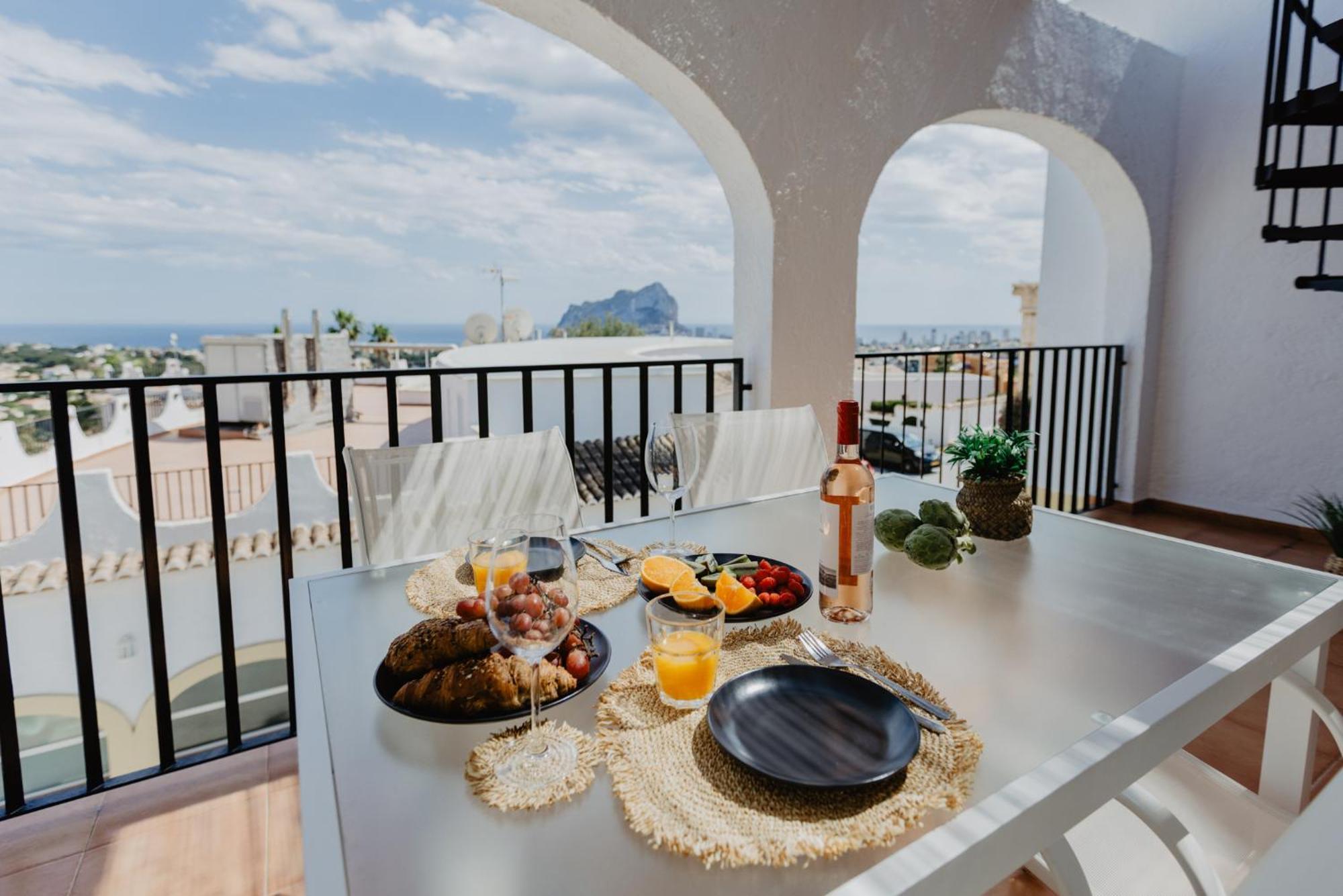 Casa Sunrise - Costa Blanca House With Rooftop, Swimming Pools And Panoramic Sea And Calpe Views Luaran gambar